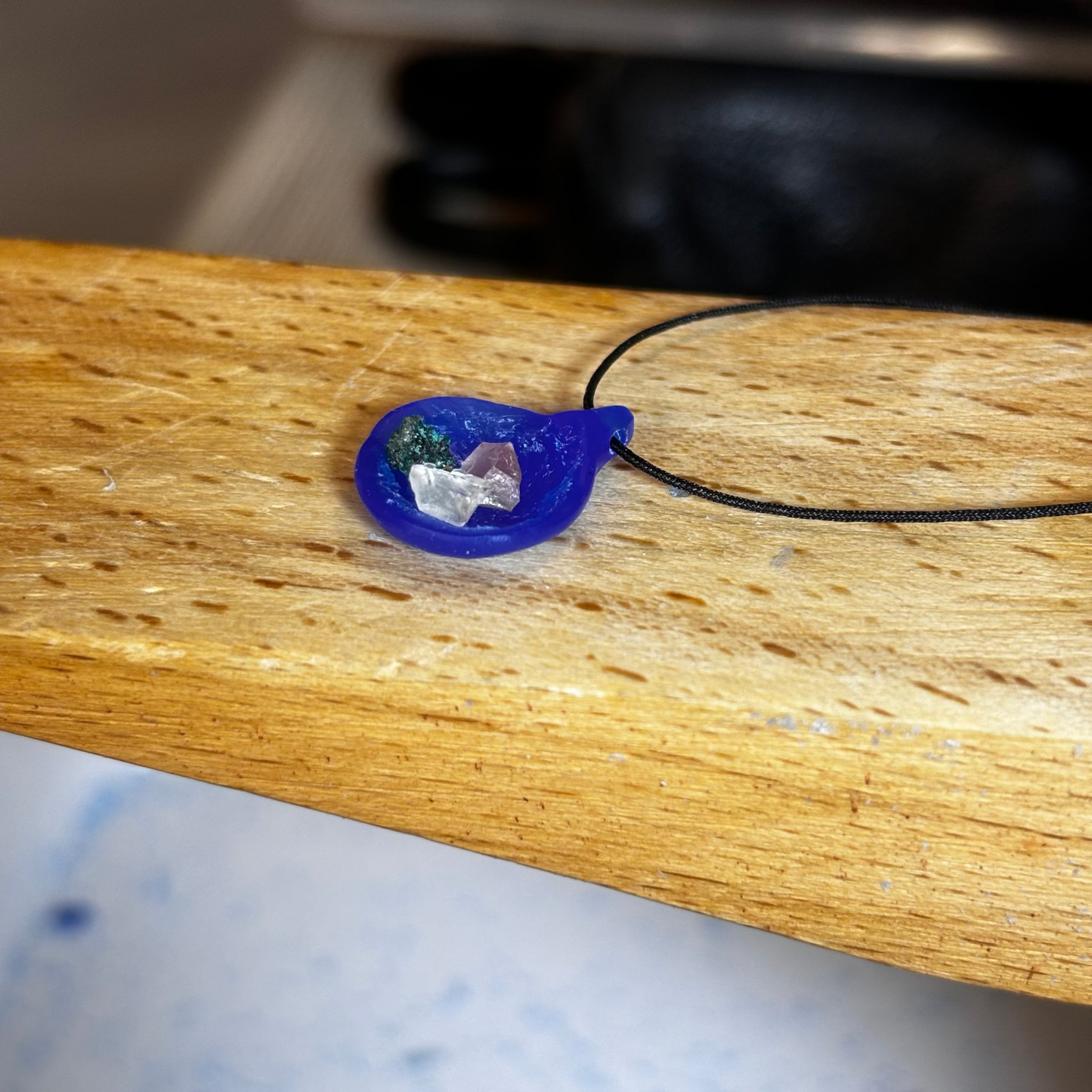 Flag in Stone - necklace