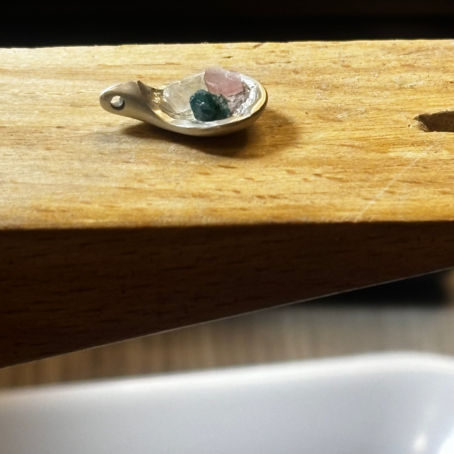 Flag in Stone - necklace